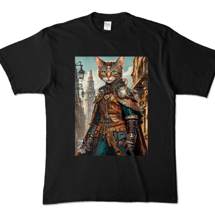 カラーTシャツ - XL - ブラック (濃色)