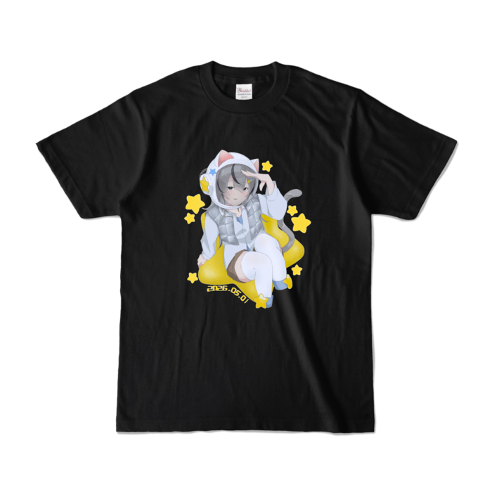 カラーTシャツ - S - ブラック (濃色)