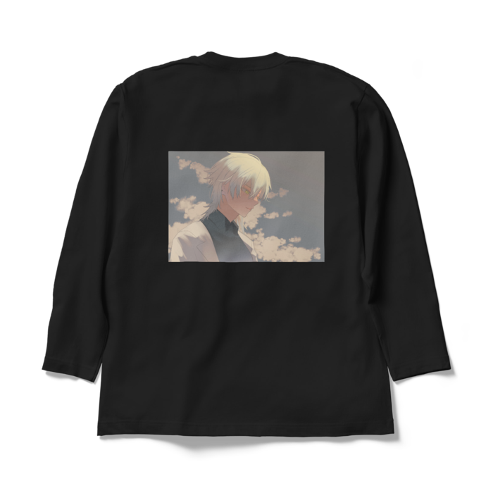 ロングスリーブTシャツ - XL - ブラック