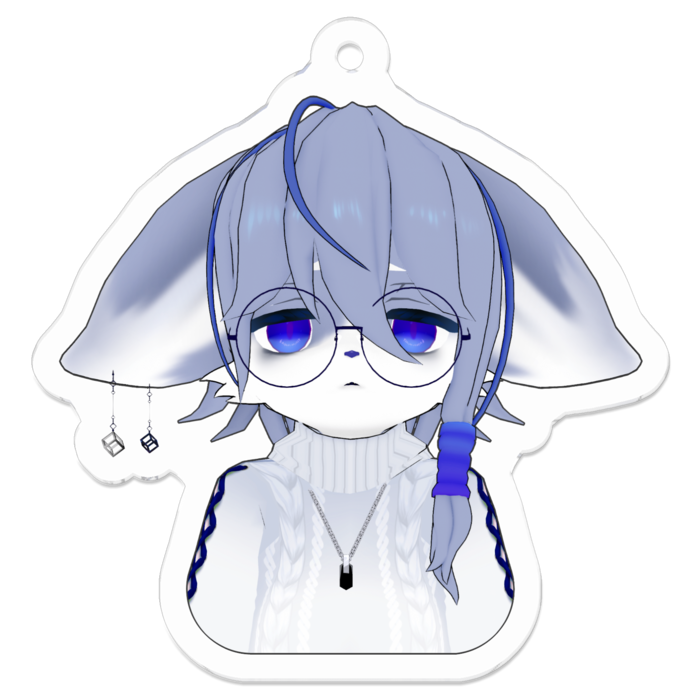 アクリルキーホルダー - 50 × 50 (mm)