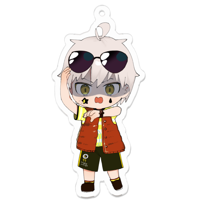 アクリルキーホルダー - 70 x 70 (mm)