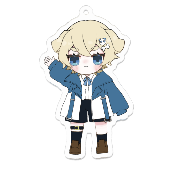 アクリルキーホルダー（コーティング） - 70 x 70 (mm)