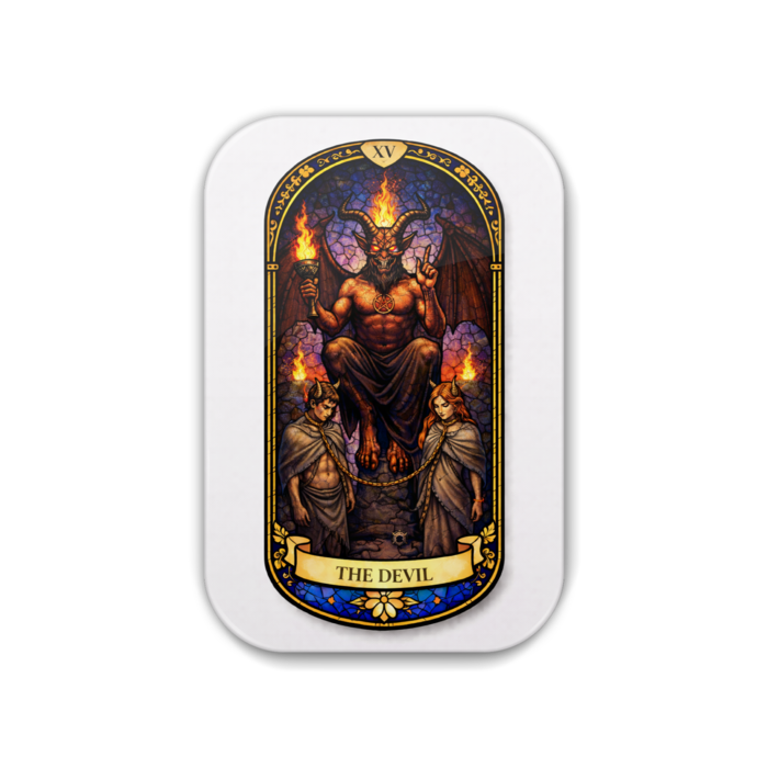 ザ・デビル缶バッジ - 角丸 51x76mm(15)