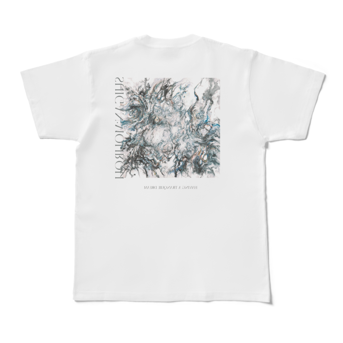 Mサイズ/背面〈oni〉white_design