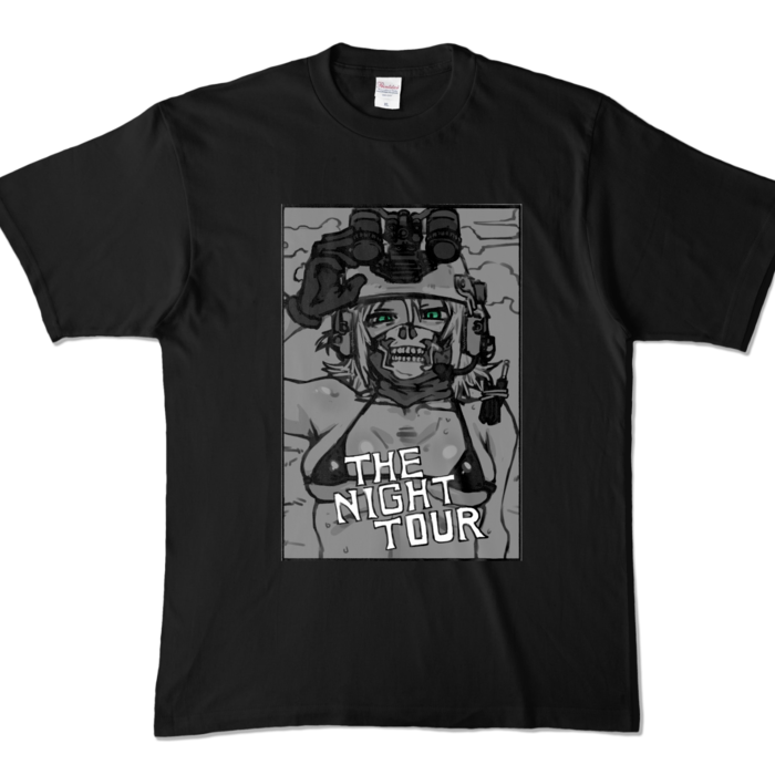 カラーTシャツ - XL - ブラック (濃色)