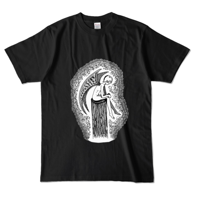 カラーTシャツ - L - ブラック (濃色)