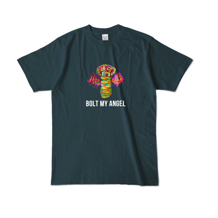 カラーTシャツ - L - デニム (濃色)