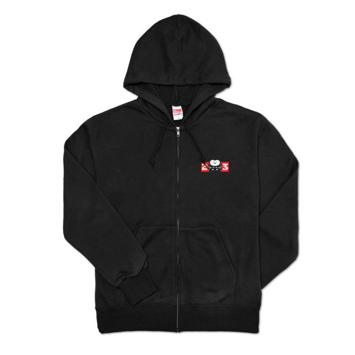 ジップパーカー - M - 両面