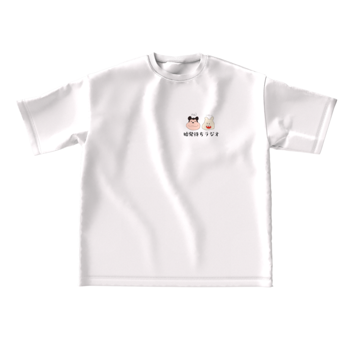 ビッグシルエットTシャツ - L - 両面