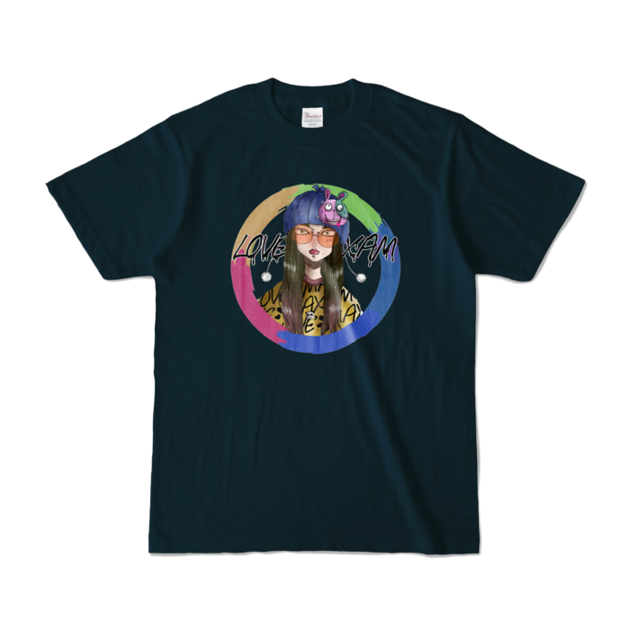 カラーTシャツ - S - ネイビー (濃色)