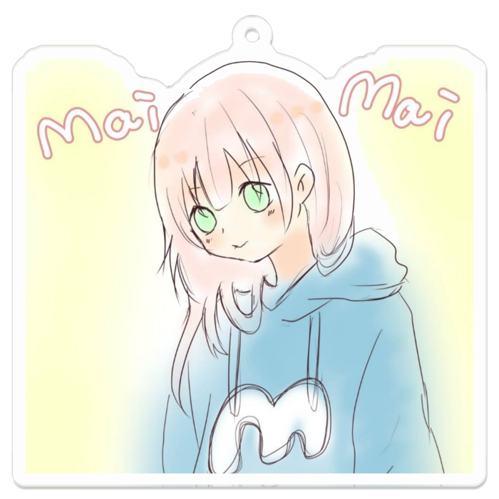 アクリルキーホルダー - 70 x 70 (mm)
