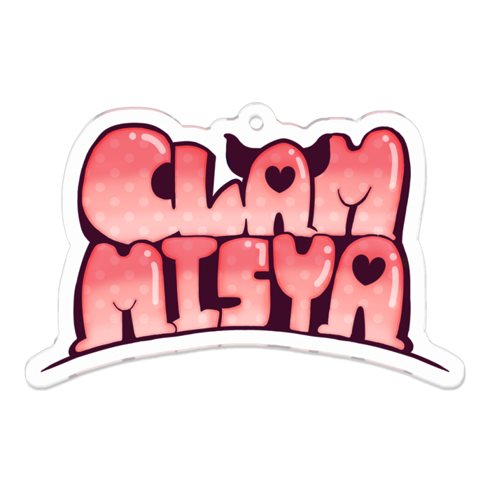 アクリルキーホルダー - 70 x 70 (mm)