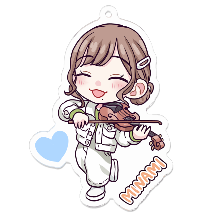 アクリルキーホルダー - 70 x 70 (mm)