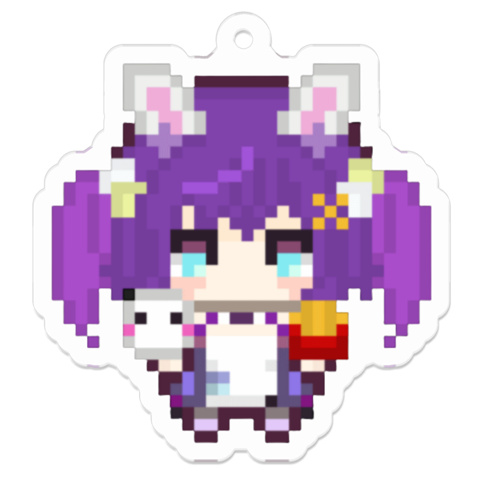 アクリルキーホルダー - 50 x 50 (mm)