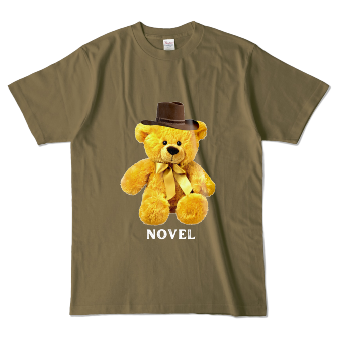 カラーTシャツ - L - オリーブ (濃色)