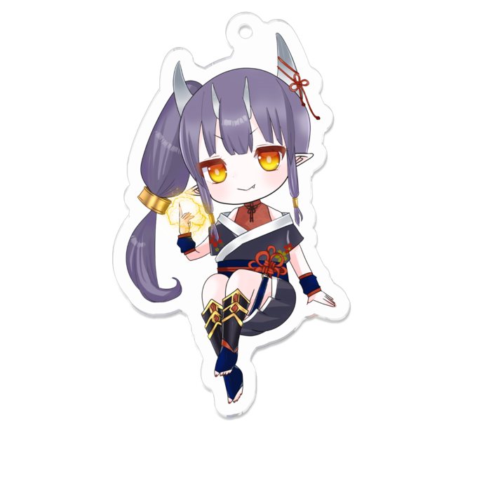 アクリルキーホルダー - 70 x 70 (mm)