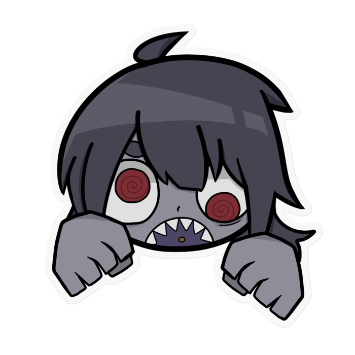 クリアステッカー - 100 x 100 (mm)(1)