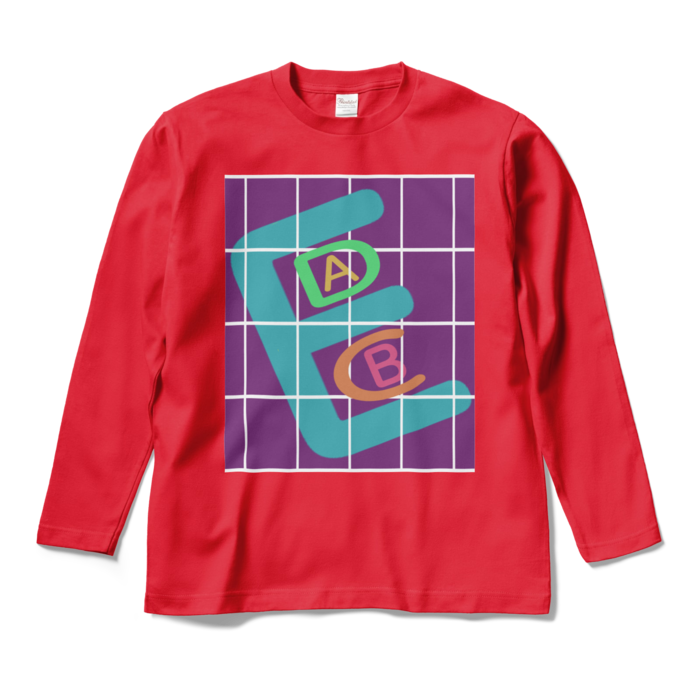 ロングスリーブTシャツ - M - レッド