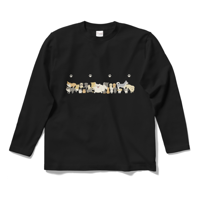 ロングスリーブTシャツ　黒　S