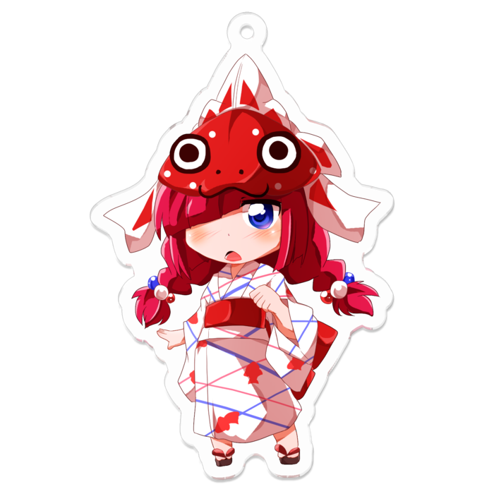 アクリルキーホルダー - 70 x 70 (mm)