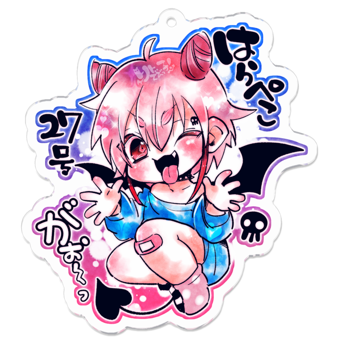 アクリルキーホルダー - 70 x 70 (mm)