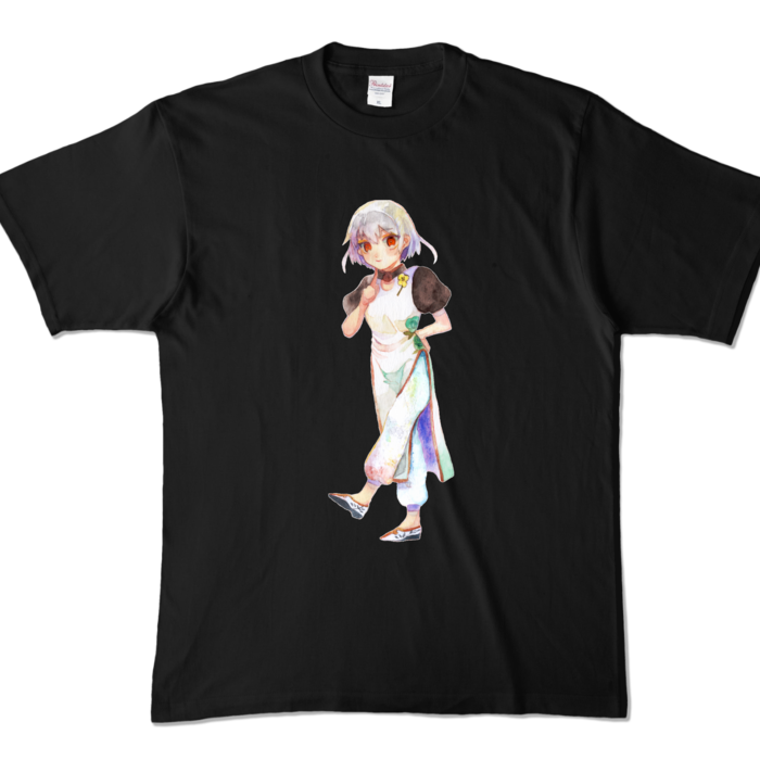 カラーTシャツ - XL - ブラック (濃色)