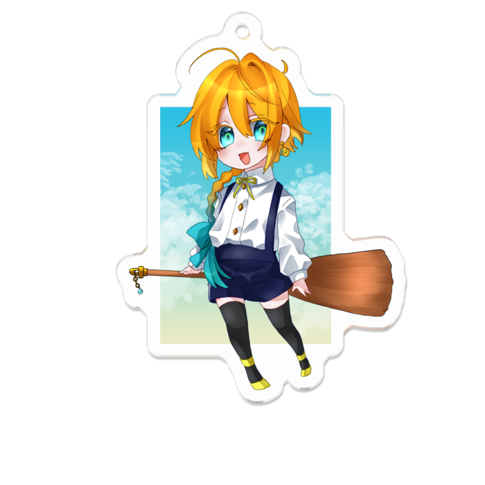 アクリルキーホルダー - 70 x 70 (mm)