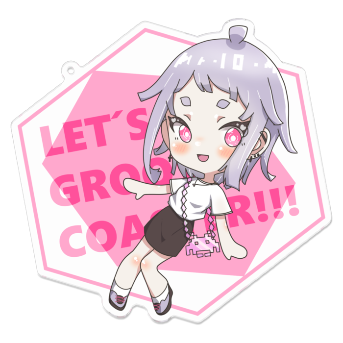 アクリルキーホルダー - 100 x 100 (mm)