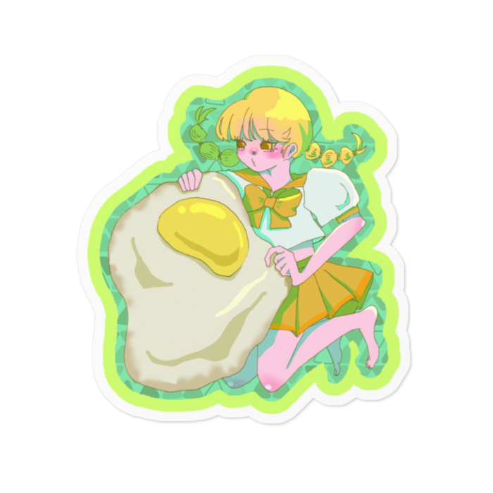 ステッカー - 100 x 100 (mm)