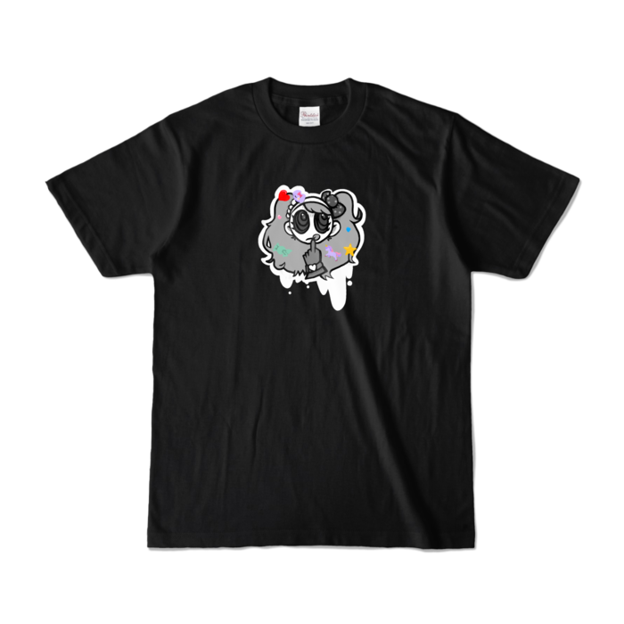 カラーTシャツ - S - ブラック (濃色)