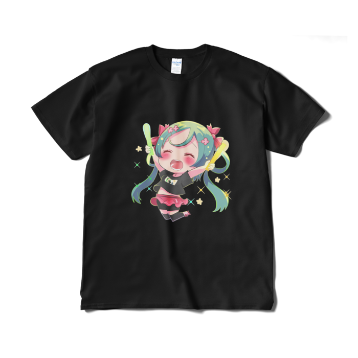Tシャツ(短納期) - XL - ブラック