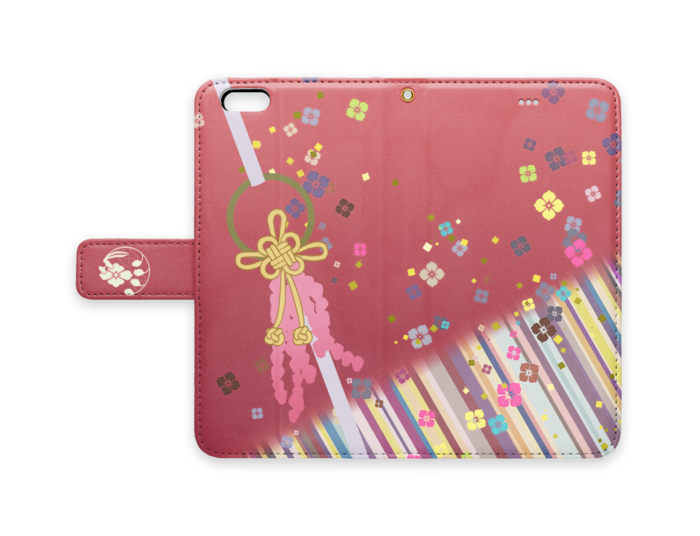 手帳型iPhoneケース - iPhone 6 Plus / 6s Plus - ストラップ穴 あり