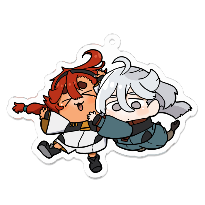 アクリルキーホルダー - 70 × 70 (mm)