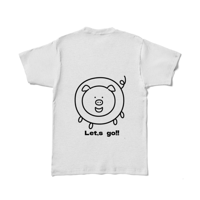 カラーTシャツ - L - アッシュ (淡色)