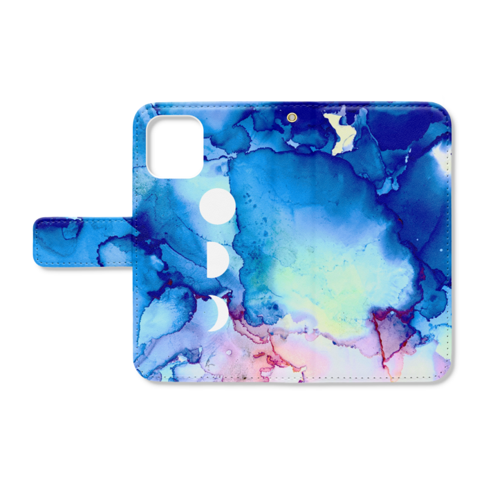 手帳型iPhoneケース - iPhone12 mini - ストラップ穴 あり