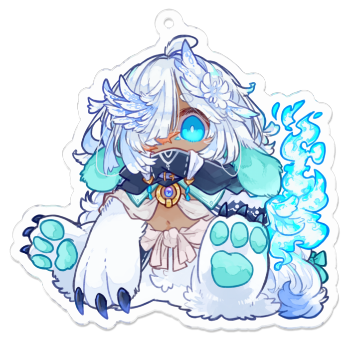 アクリルキーホルダー - 70 x 70 (mm)