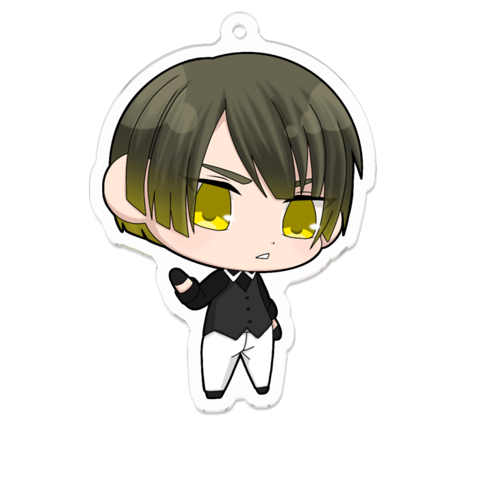 ちびキャラアクリルキーホルダー Artefact 輝ver La Mer Booth