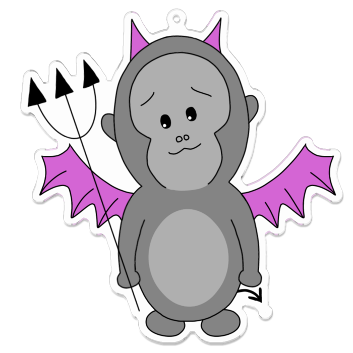 アクリルキーホルダー - 100 x 100 (mm)