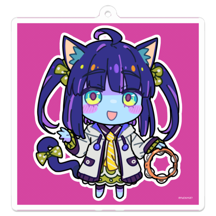 アクリルキーホルダー - 70 x 70 (mm)