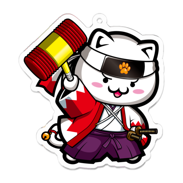 アクリルキーホルダー - 70 x 70 (mm)