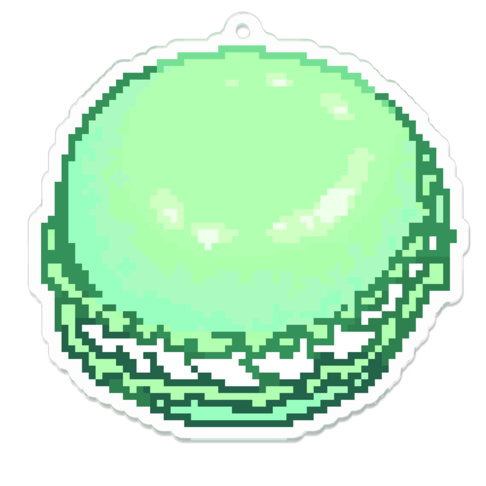 アクリルキーホルダー - 70 x 70 (mm)