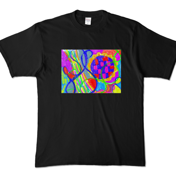 カラーTシャツ - XL - ブラック (濃色)