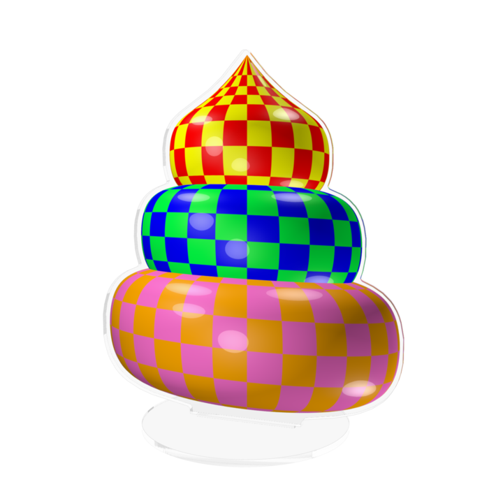 アクリルフィギュア - 160x160mm