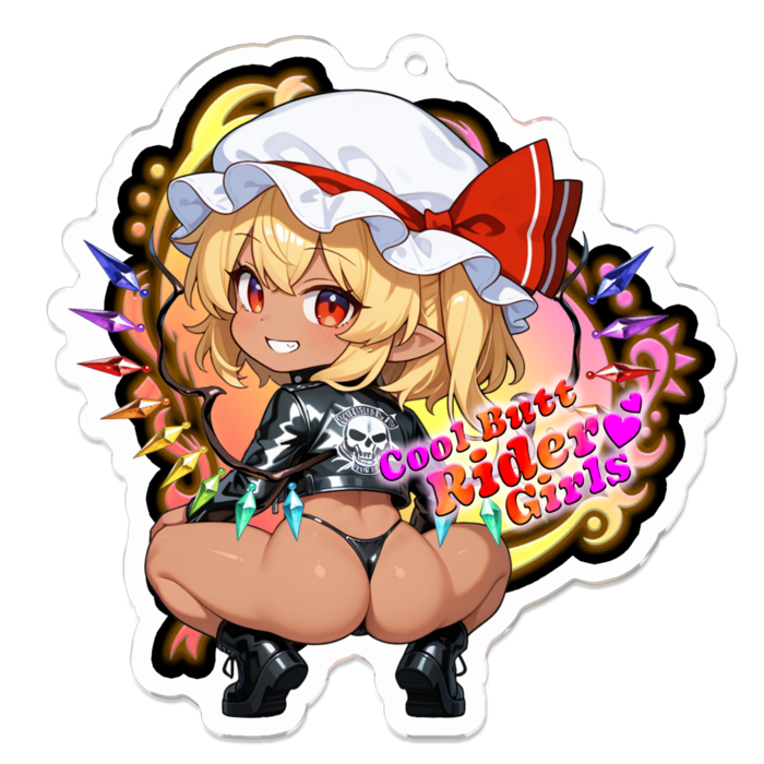 アクリルキーホルダー - 70 x 70 (mm)