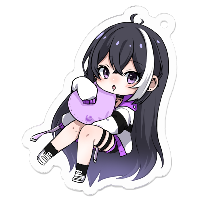 アクリルキーホルダー（コーティング） - 50 x 50 (mm)