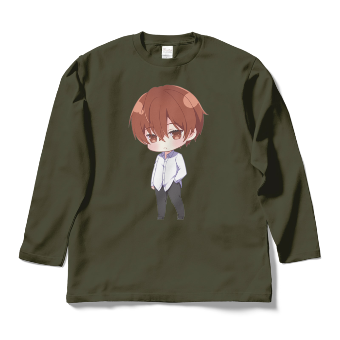 ロングスリーブTシャツ - L - アーミーグリーン