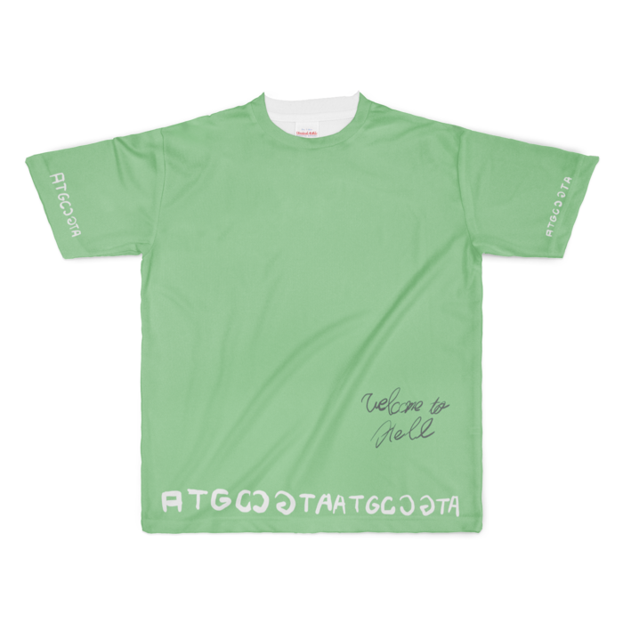 フルグラフィックTシャツ - XL - 両面印刷