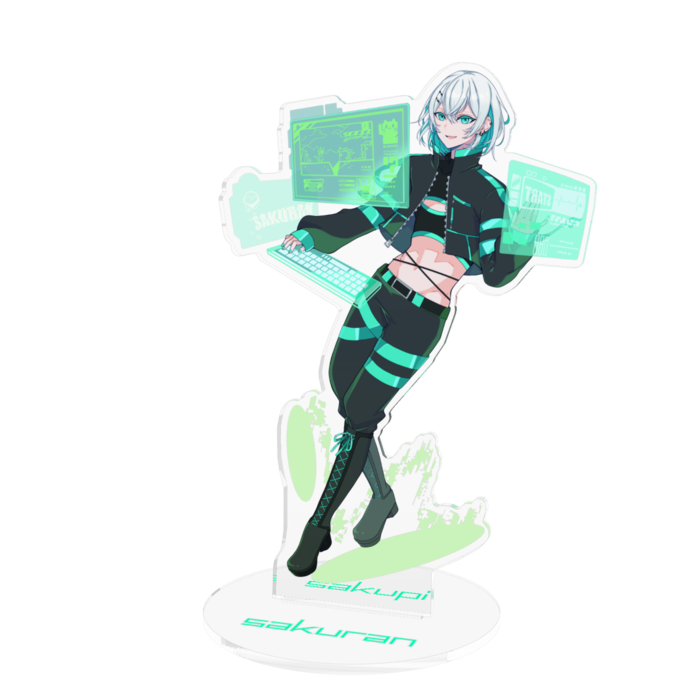 アクリルフィギュア - 160x160mm