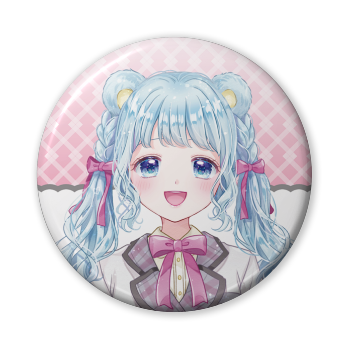 制服衣装缶バッジ 56mm