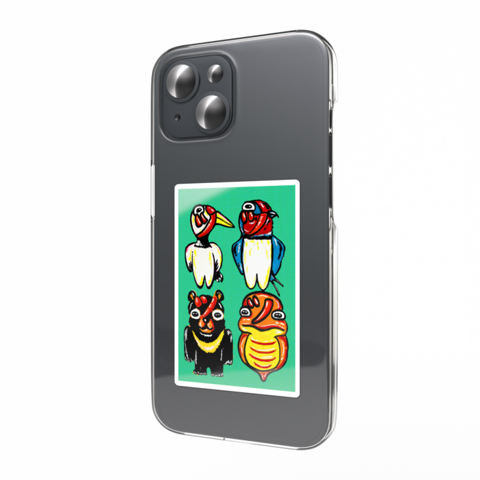 スマホステッカー - W55 × H91mm 以内